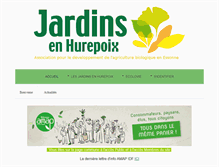 Tablet Screenshot of jardinsenhurepoix.org